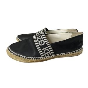 Kenzo Leather Espadrilles Loafers Women's 37 US 7